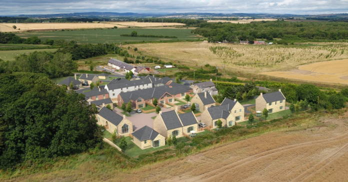 northumberland living west chevington farm project