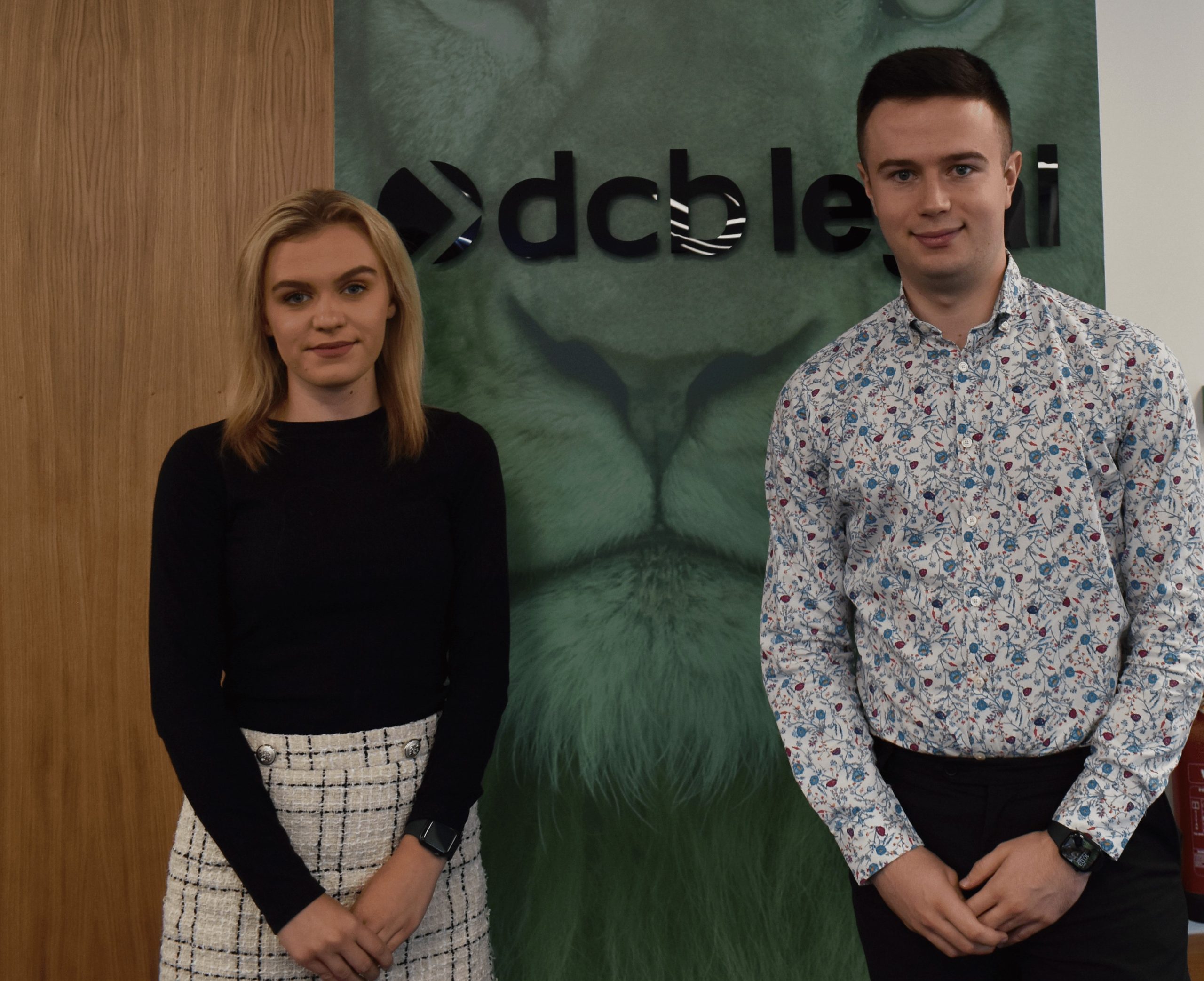 DCB Legal Welcomes Two New Starters To Its Apprenticeship Scheme 